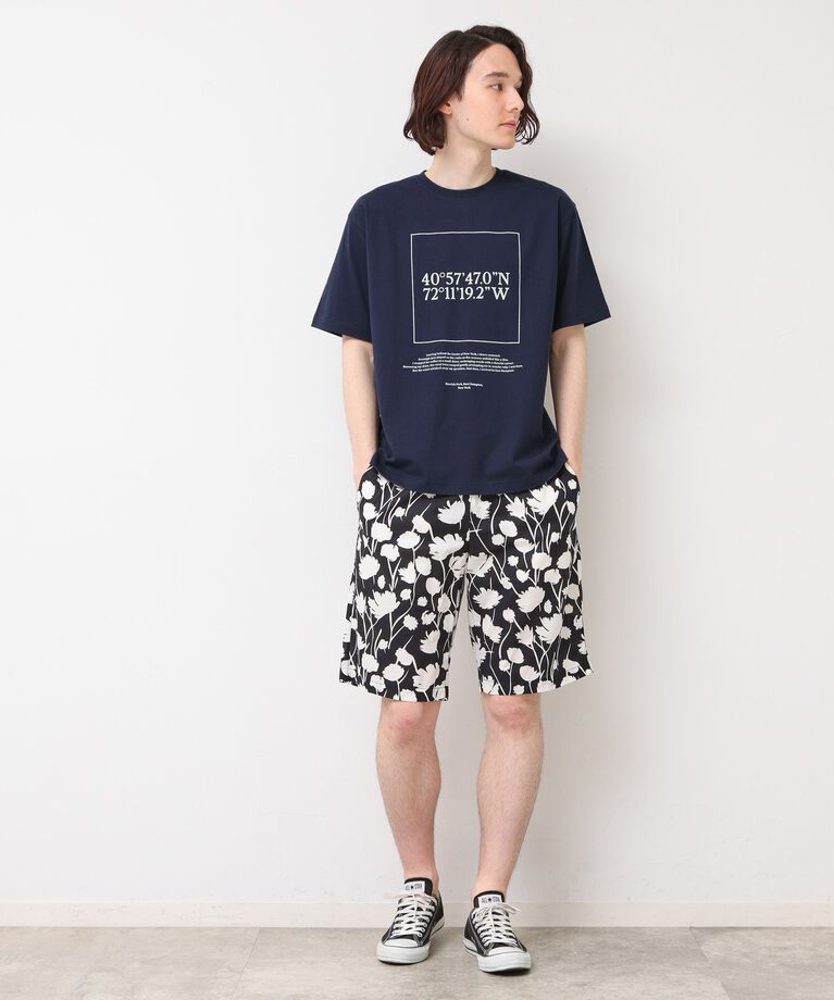 Dessin「座標プリントTシャツ」|Tシャツ・カットソー|