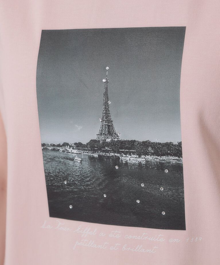 ITS’DEMO「【手洗い可】フォトフレンチTシャツ」|Tシャツ・カットソー|