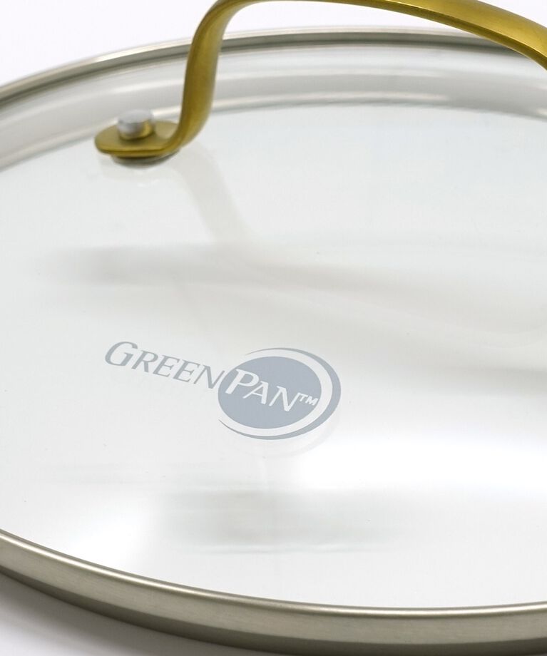 212 KITCHEN STORE「ステンレスガラス蓋 (ハンドル:ゴールド) 28cm ＜GreenPan グリーンパン＞」|食器・キッチングッズ|