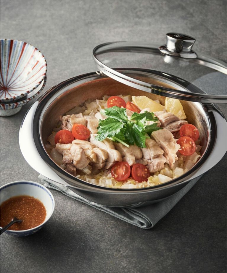 212 KITCHEN STORE「NEW PAN 24CM ガラス蓋タオル付き ＜MEYER マイヤー＞」|食器・キッチングッズ|