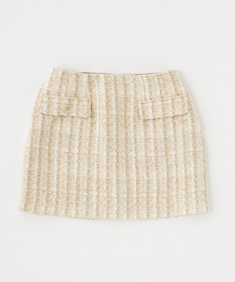 MOUSSY「NEP TWEED ミニスカート」|スカート|IVOY3