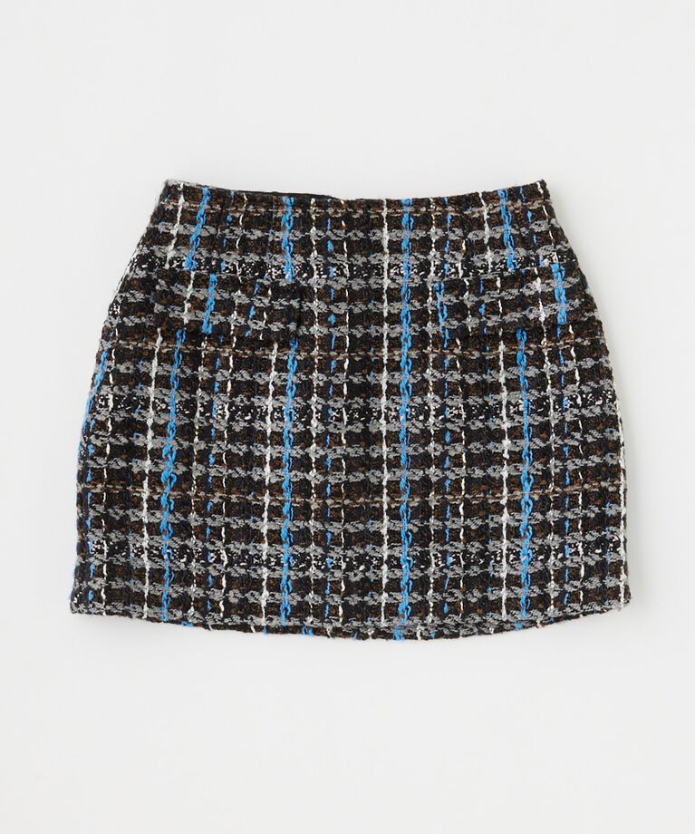 MOUSSY「NEP TWEED ミニスカート」|スカート|