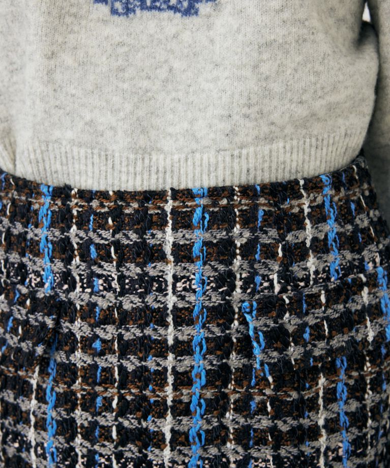 MOUSSY「NEP TWEED ミニスカート」|スカート|