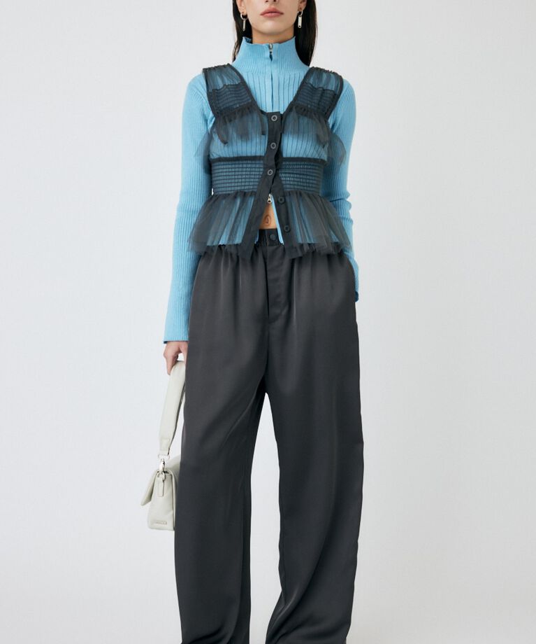 MOUSSY「SATIN  LINE パンツ」|その他|