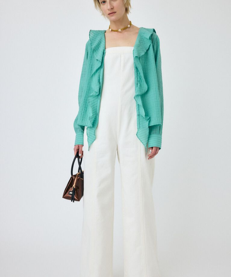 MOUSSY「STRAP BARE オールインワン」|その他|O/WHT1