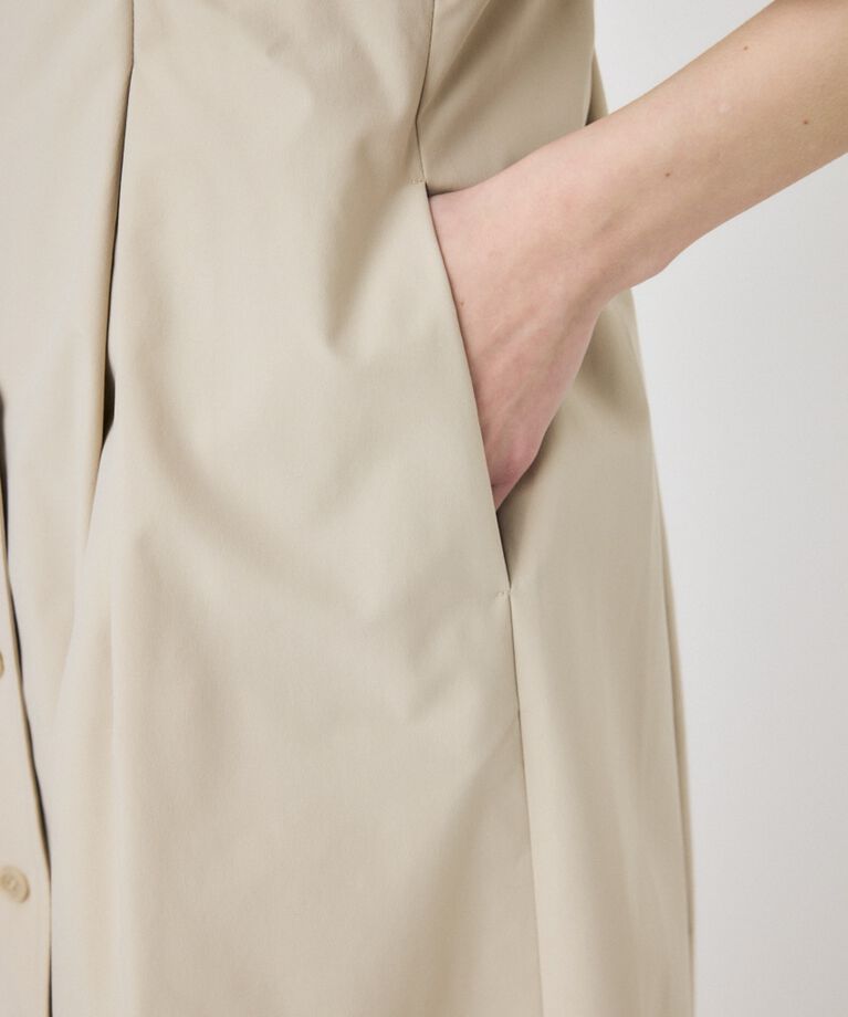 MOUSSY「OPEN COLLAR SAFARI ドレス」|ワンピース|