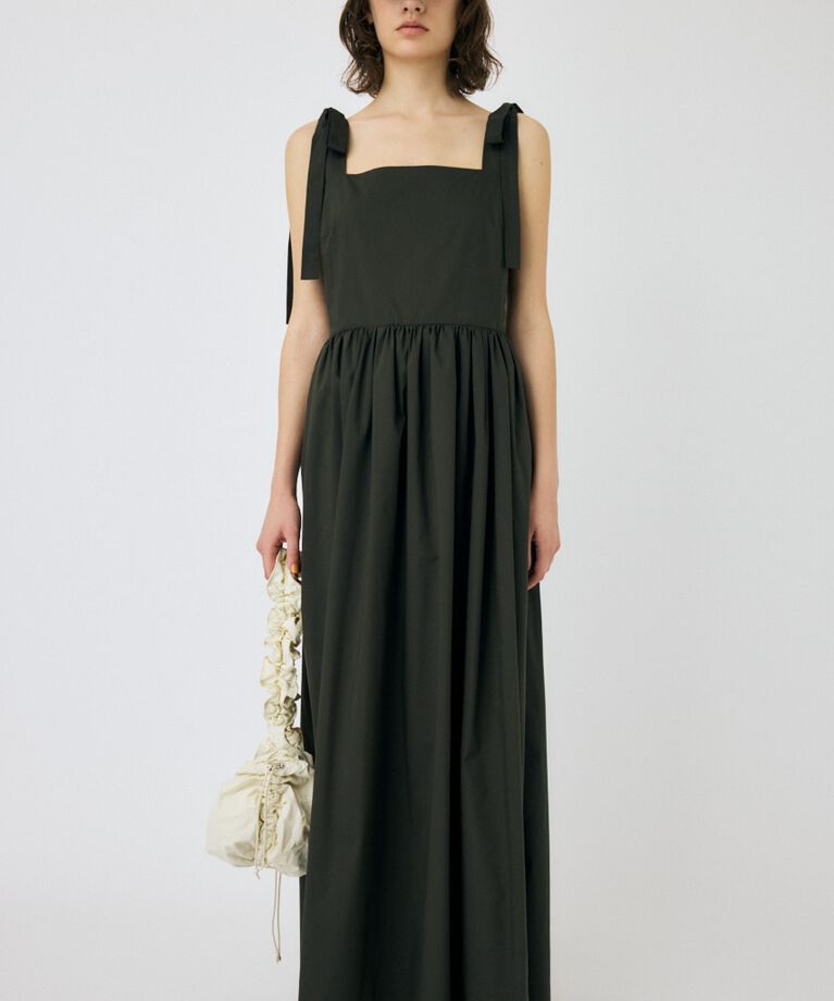 MOUSSY「SHOULDER RIBBON LONG ワンピース」|ワンピース|