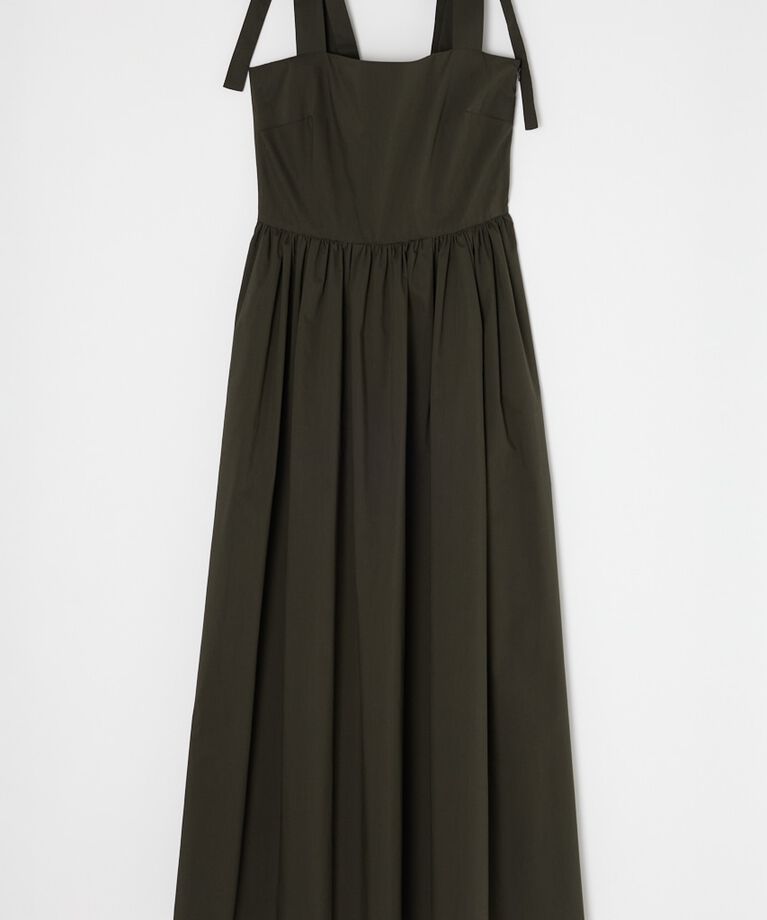 MOUSSY「SHOULDER RIBBON LONG ワンピース」|ワンピース|