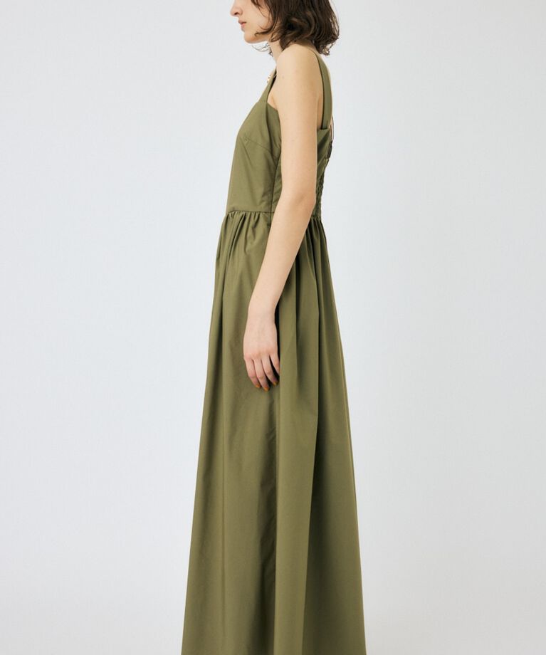 MOUSSY「SHOULDER RIBBON LONG ワンピース」|ワンピース|