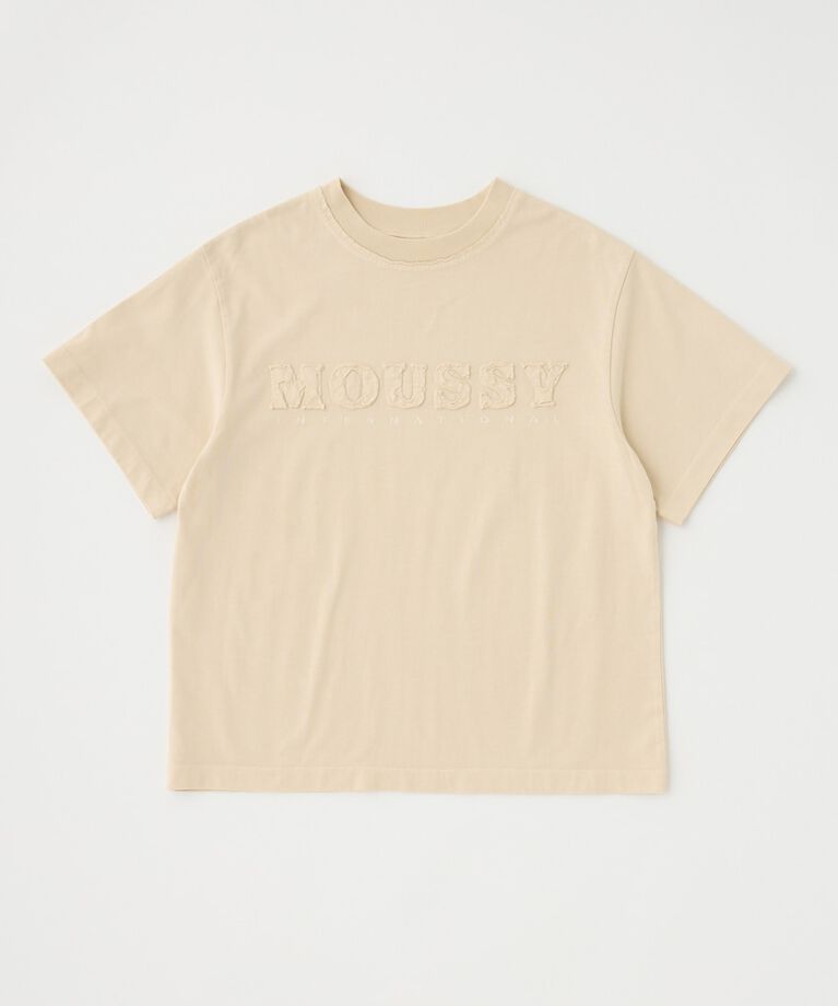 MOUSSY「WASHED PATCH MOUSSY Ｔシャツ」|Tシャツ・カットソー|