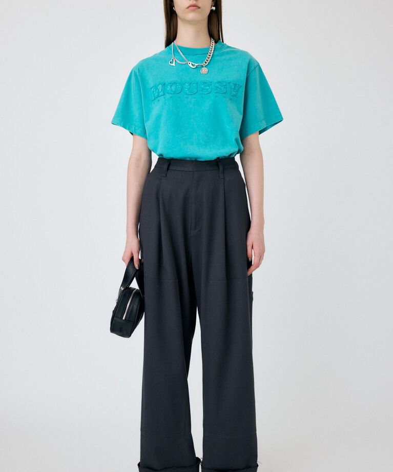 MOUSSY「WASHED PATCH MOUSSY Ｔシャツ」|Tシャツ・カットソー|