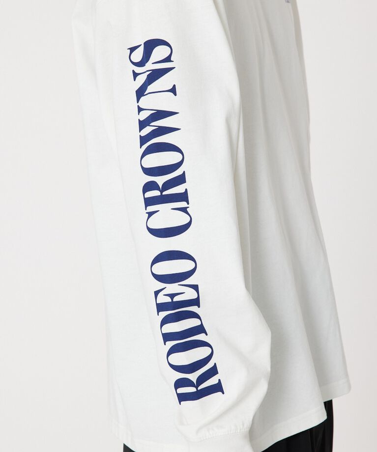 RODEO CROWNS「メンズバンダナスターアップリケL/S Tシャツ」|Tシャツ・カットソー|
