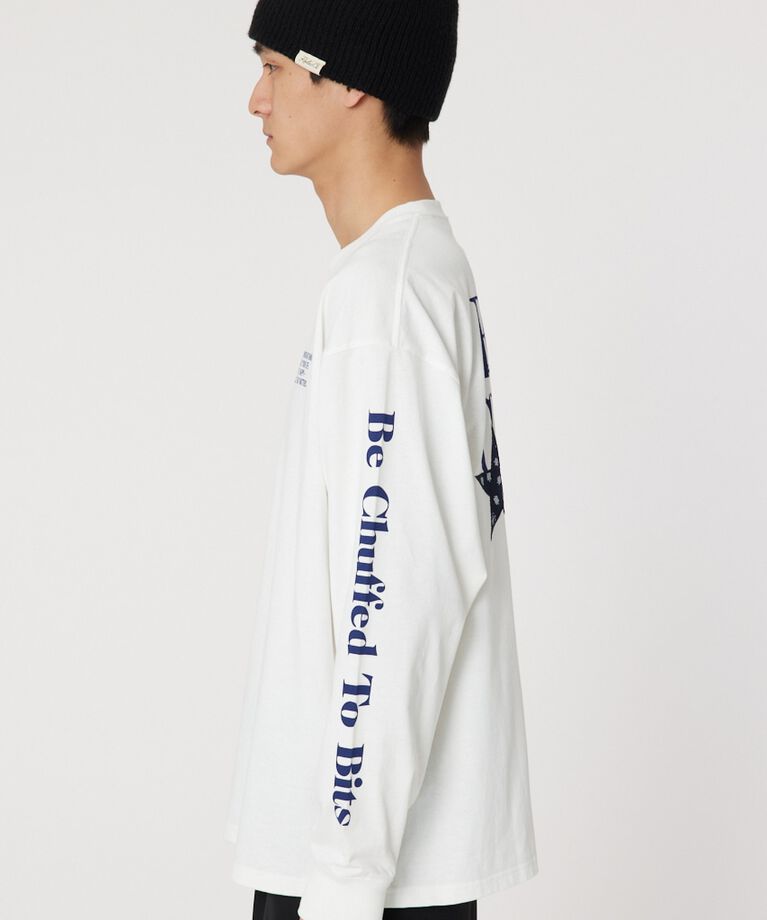 RODEO CROWNS「メンズバンダナスターアップリケL/S Tシャツ」|Tシャツ・カットソー|