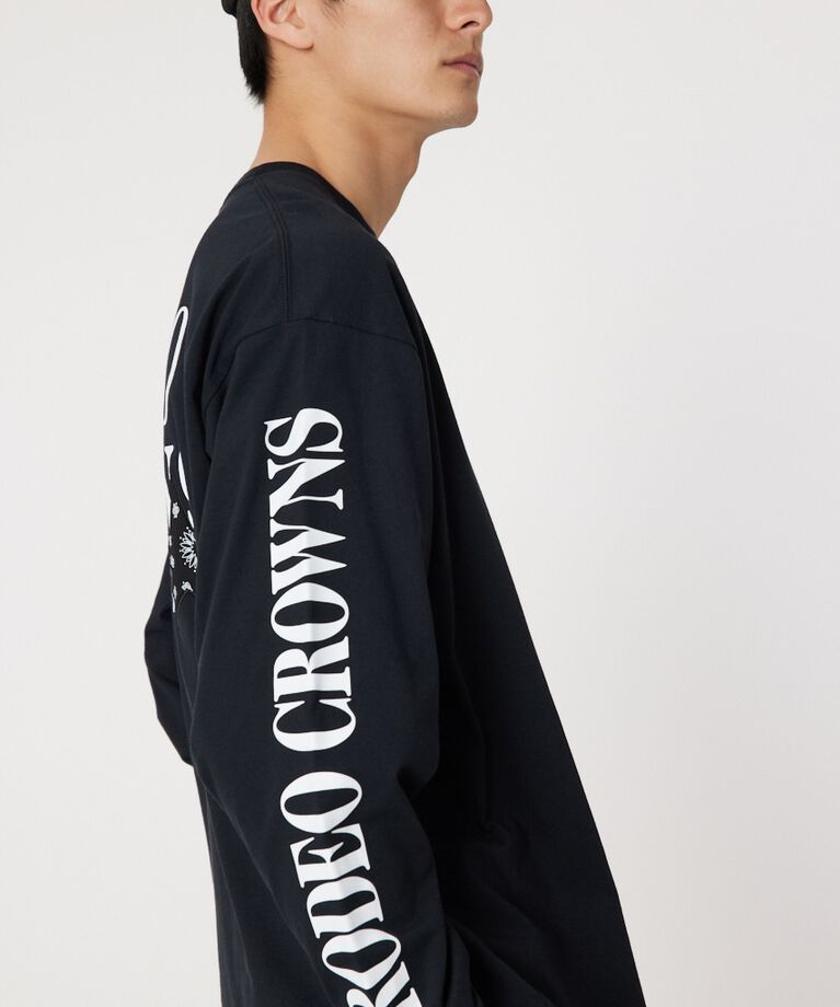 RODEO CROWNS「メンズバンダナスターアップリケL/S Tシャツ」|Tシャツ・カットソー|