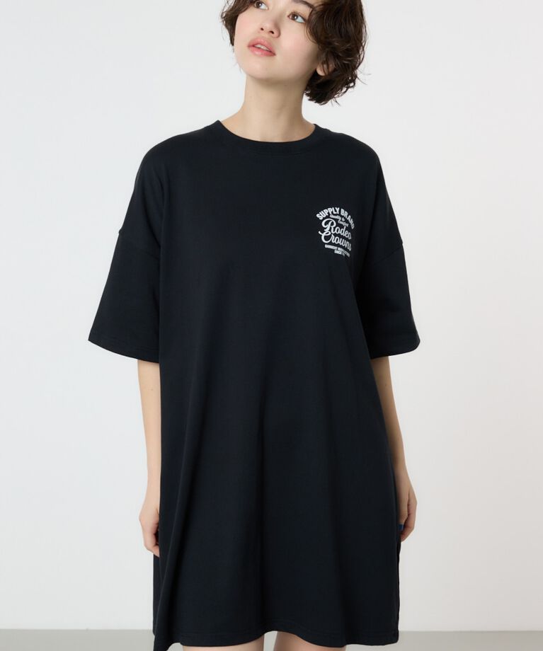 RODEO CROWNS「コーデュロ イレーベルワンピース」|ワンピース|BLK