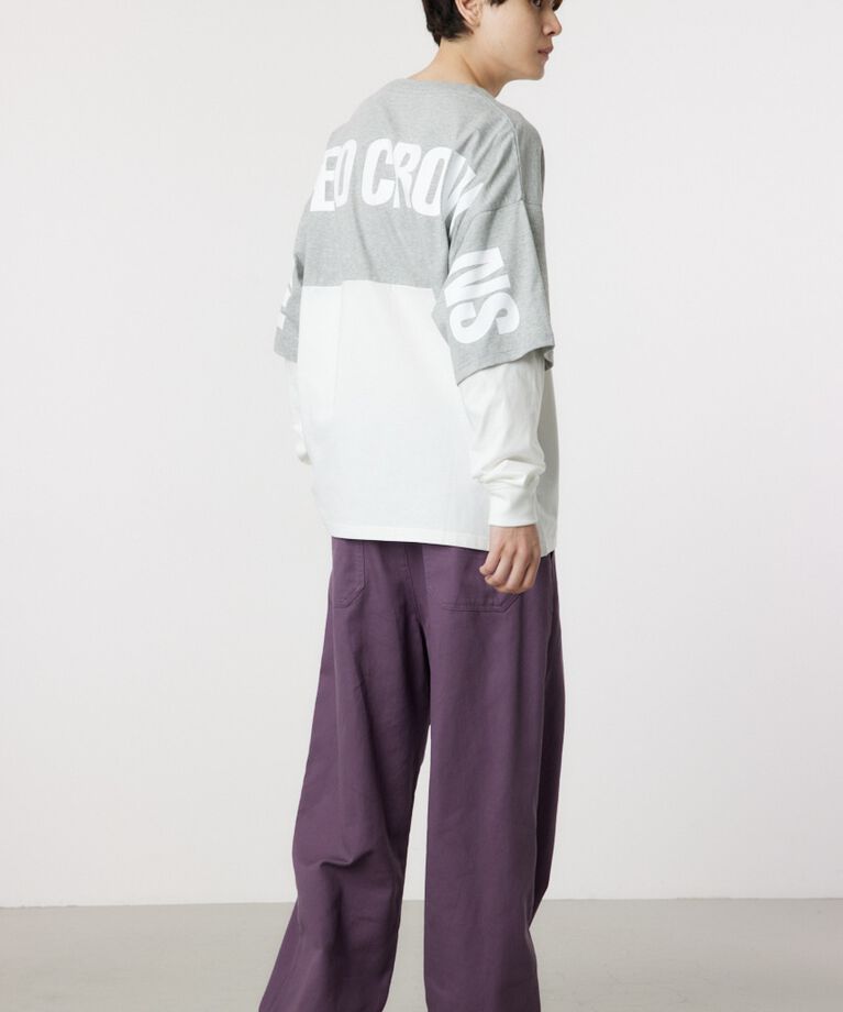 RODEO CROWNS「バイカラーL/S Tシャツ」|Tシャツ・カットソー|