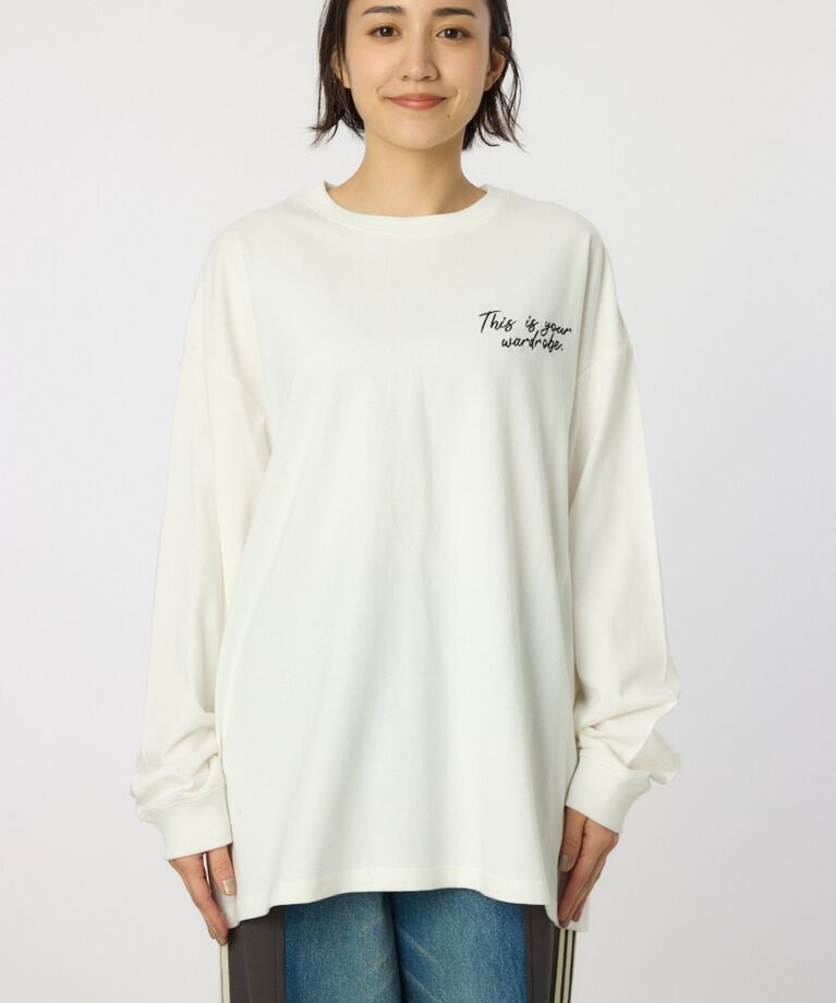 RODEO CROWNS「BACK SKETCH LOGO ロングTシャツ」|Tシャツ・カットソー|