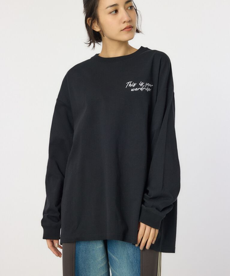 RODEO CROWNS「BACK SKETCH LOGO ロングTシャツ」|Tシャツ・カットソー|
