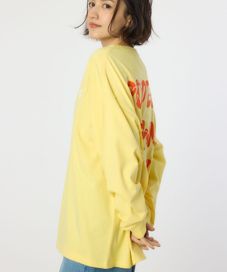 RODEO CROWNS「BACK SKETCH LOGO ロングTシャツ」|Tシャツ・カットソー|