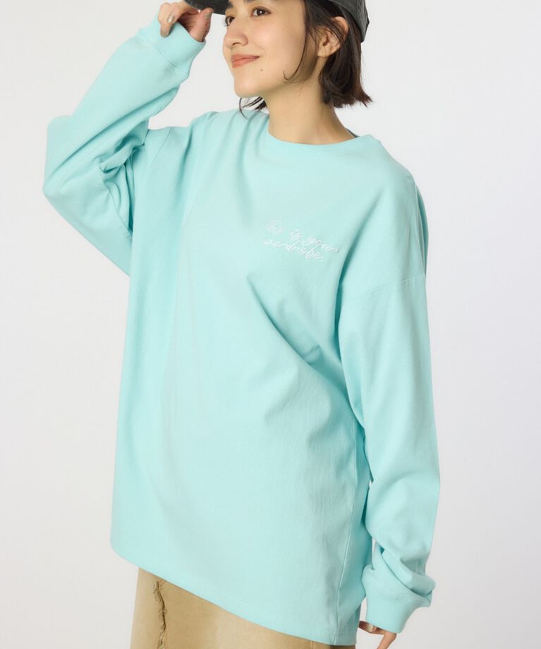 RODEO CROWNS「BACK SKETCH LOGO ロングTシャツ」|Tシャツ・カットソー|