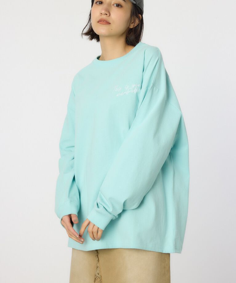 RODEO CROWNS「BACK SKETCH LOGO ロングTシャツ」|Tシャツ・カットソー|