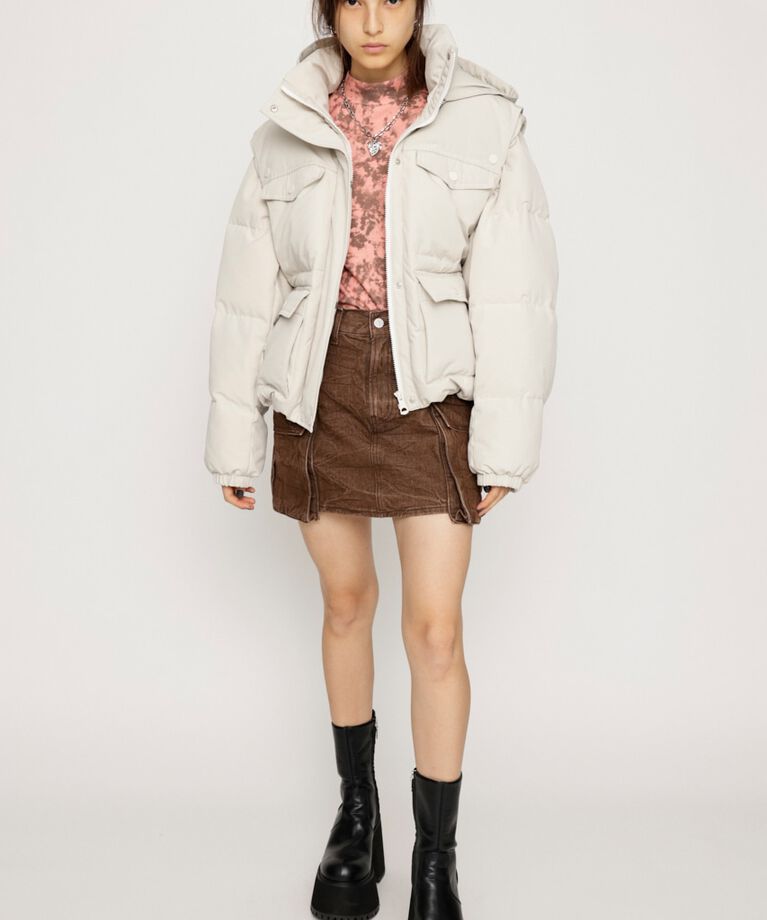 SLY「MANYWAY 4 POCKET PUFFER ジャケット」|ブルゾン・スタジャン|