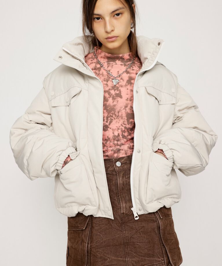 SLY「MANYWAY 4 POCKET PUFFER ジャケット」|ブルゾン・スタジャン|