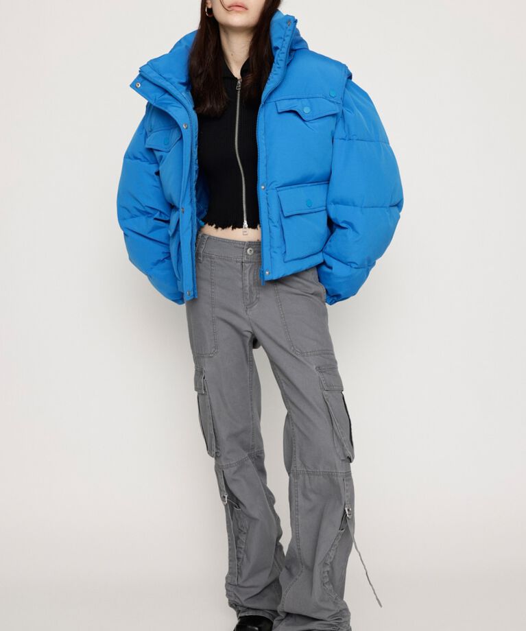 SLY「MANYWAY 4 POCKET PUFFER ジャケット」|ブルゾン・スタジャン|