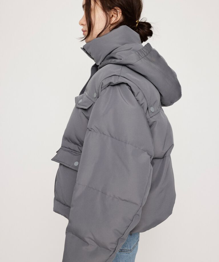 SLY「MANYWAY 4 POCKET PUFFER ジャケット」|ブルゾン・スタジャン|