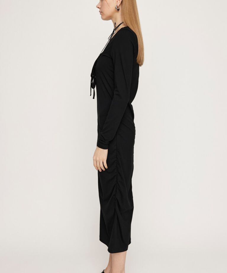 SLY「SHIRRING RIBBON 2WAY ワンピース」|ワンピース|