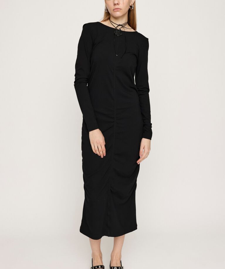 SLY「SHIRRING RIBBON 2WAY ワンピース」|ワンピース|