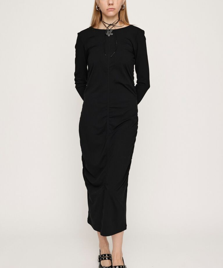 SLY「SHIRRING RIBBON 2WAY ワンピース」|ワンピース|