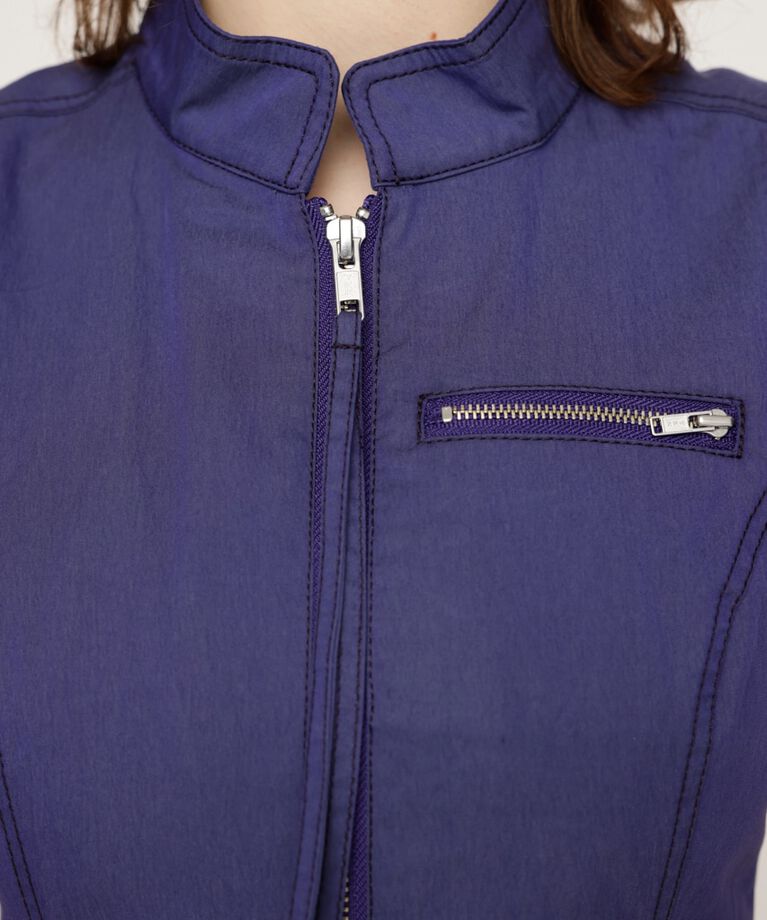 SLY「HIGH NECKED COMPACT ベスト」|タンクトップ|
