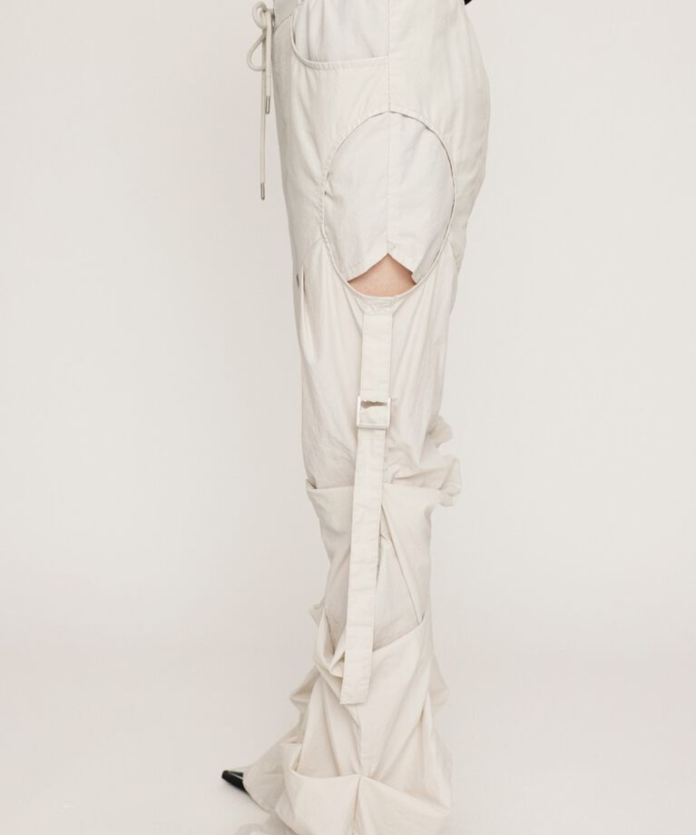 SLY「NYLON TUCK FLARE パンツ」|その他|