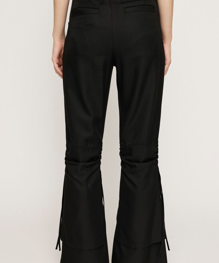 SLY「IRREGULAR WAIST FLARE パンツ」|その他|