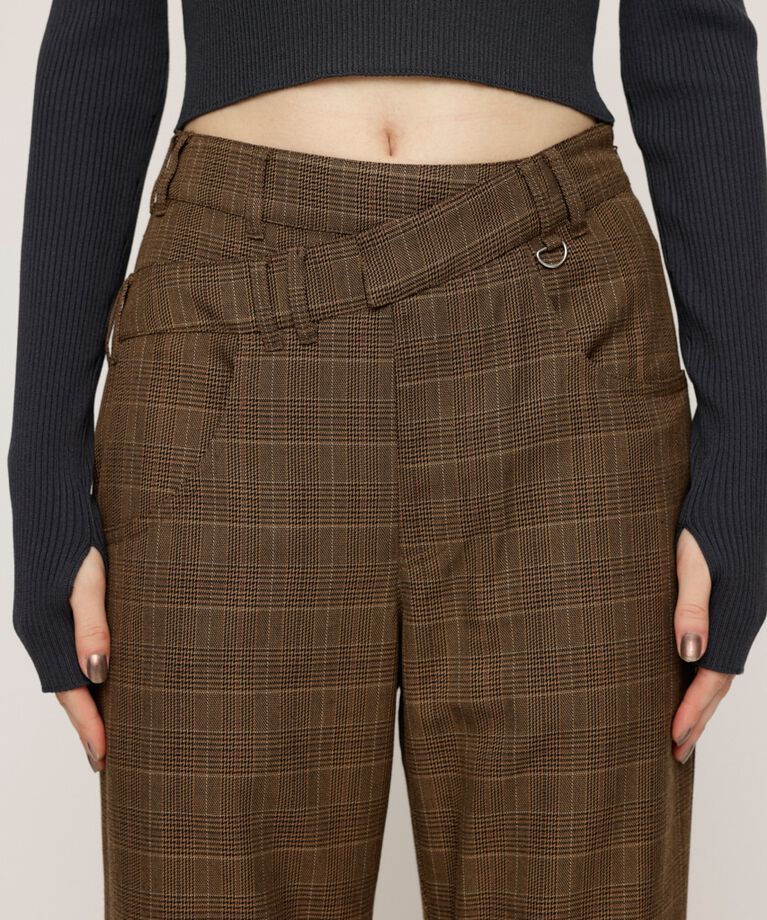 SLY「IRREGULAR WAIST FLARE パンツ」|その他|