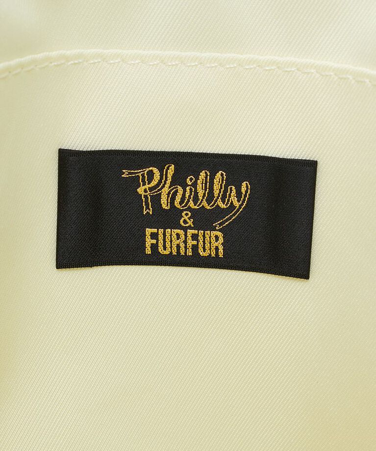 FURFUR「【WEB限定カラー】【Philly chocolate】ロゴレザーライクトート」|トートバッグ|
