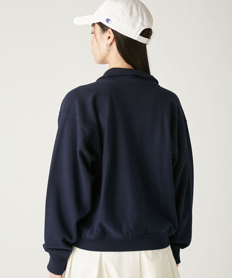 FRAY I.D「【Champion】リバースウィーブハーフジッププルオーバー」|スウェット・ジャージ|