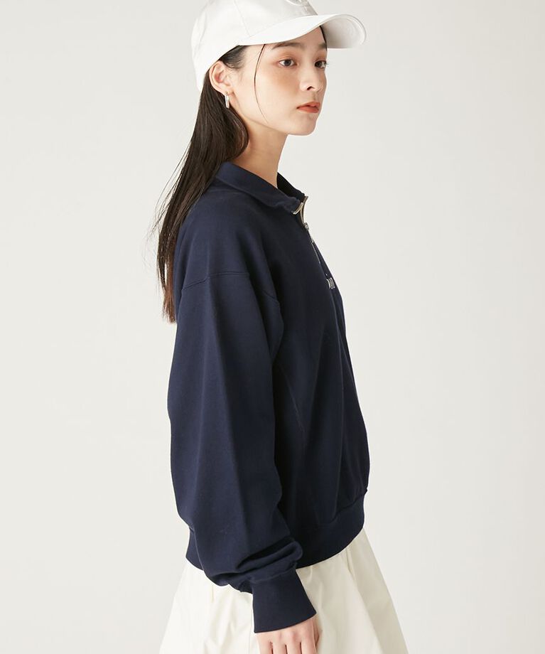 FRAY I.D「【Champion】リバースウィーブハーフジッププルオーバー」|スウェット・ジャージ|