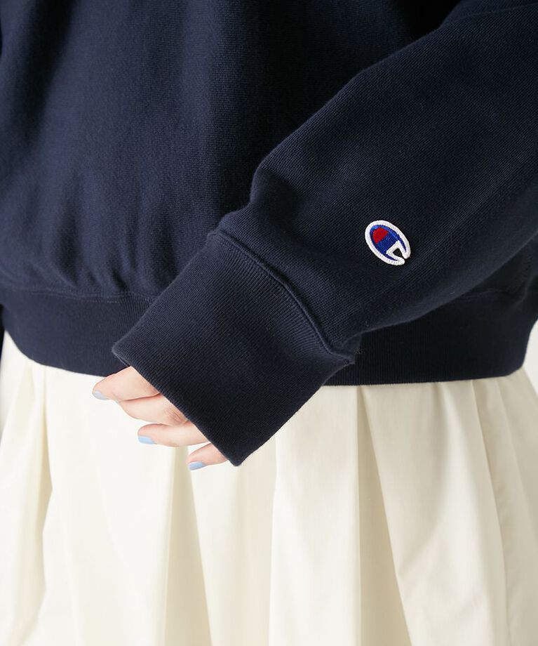 FRAY I.D「【Champion】リバースウィーブハーフジッププルオーバー」|スウェット・ジャージ|