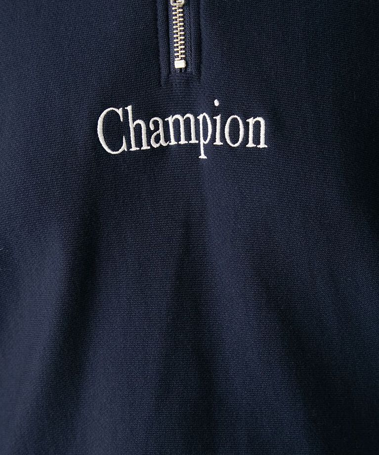 FRAY I.D「【Champion】リバースウィーブハーフジッププルオーバー」|スウェット・ジャージ|