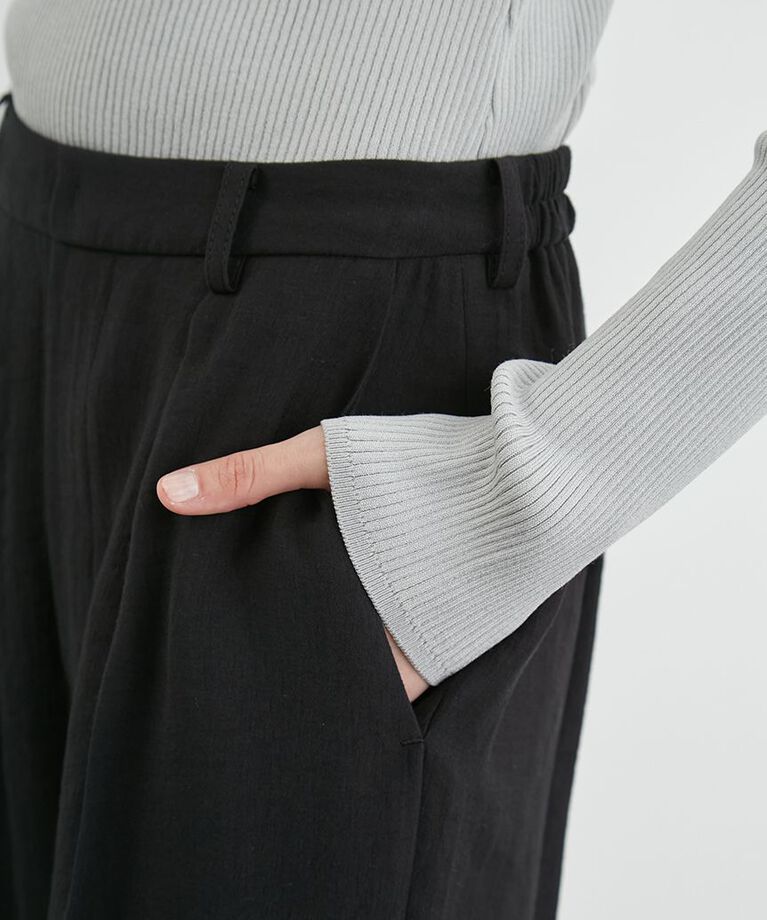 styling/「【セットアップ対応】バックサテンパンツ」|チノ|