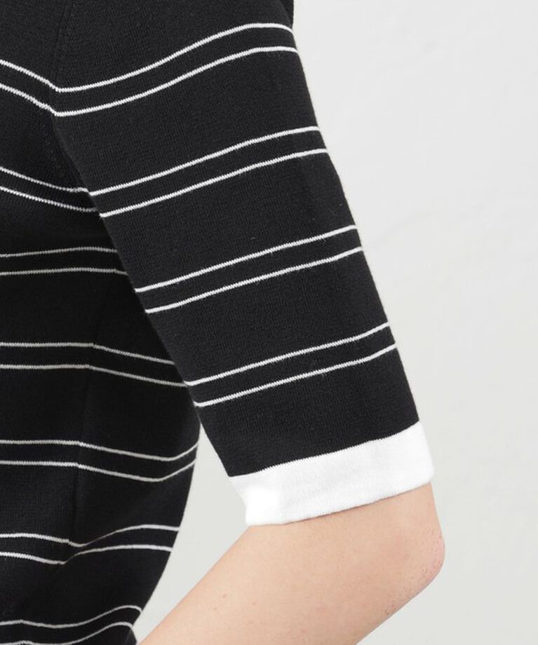 MACKINTOSH PHILOSOPHY「Cleric Collar Knit半袖」|ニット・セーター|