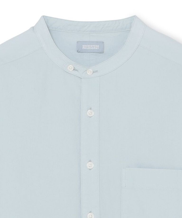MACKINTOSH PHILOSOPHY「GREY LABEL バンドカラーシャツ」|シャツ・ブラウス|