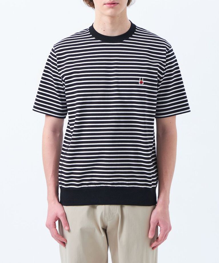 MACKINTOSH PHILOSOPHY「バッキンガムベア BD天竺 ワイドリブ半袖Tシャツ」|Tシャツ・カットソー|
