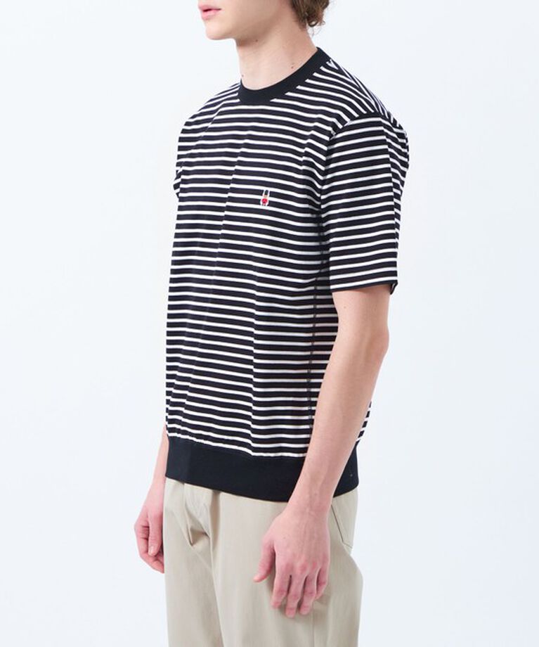 MACKINTOSH PHILOSOPHY「バッキンガムベア BD天竺 ワイドリブ半袖Tシャツ」|Tシャツ・カットソー|