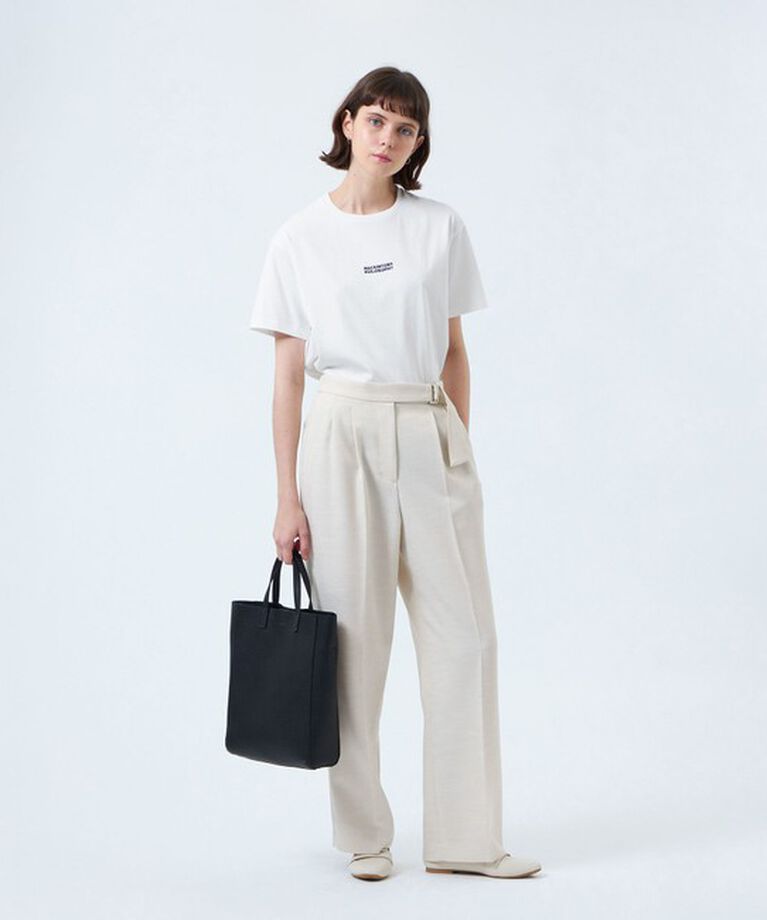 MACKINTOSH PHILOSOPHY「刺しゅうロゴTシャツ」|Tシャツ・カットソー|
