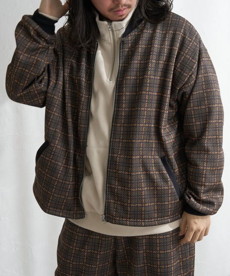 VENCE share style「ニットフリースブルゾン」|その他|