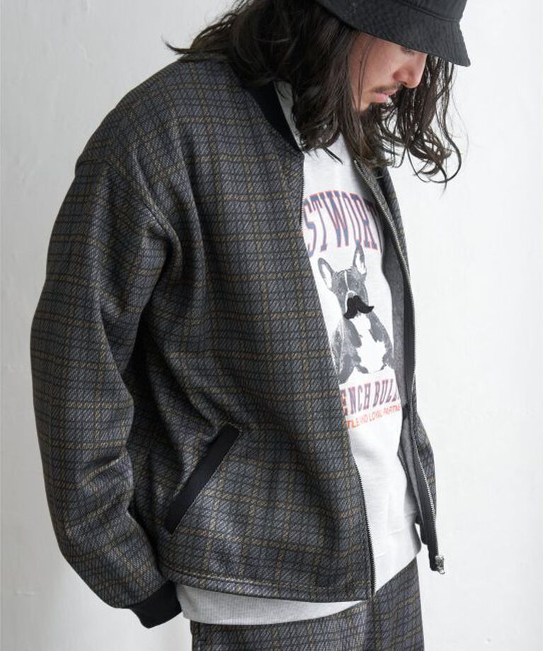 VENCE share style「ニットフリースブルゾン」|その他|