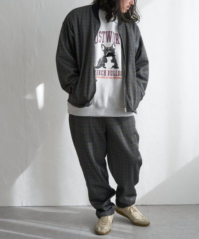 VENCE share style「ニットフリースブルゾン」|その他|